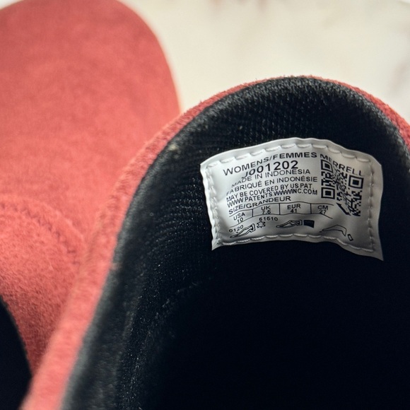 Merrell Juno Suede Clogs Size 10 In Merlot Casual Classic Comfort - Picture 10 of 10